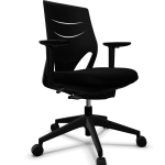 Actiu EFIT Office Chair with Black Back