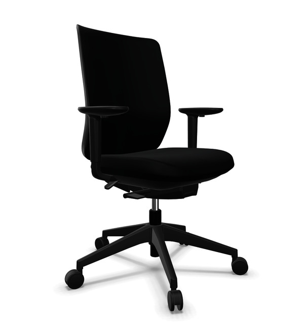Black Actiu Trim Task Chair Series 50