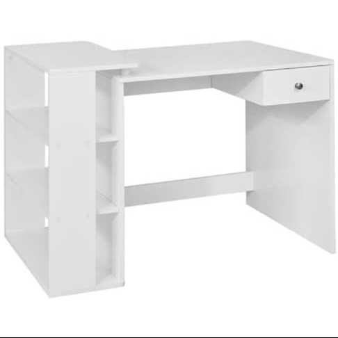 Table desk with storage