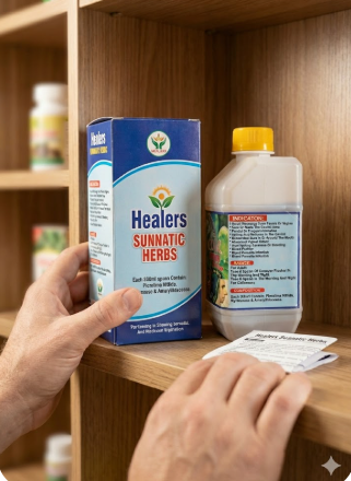 Healers Sunnatic Herbs: The Natural Strength Formula